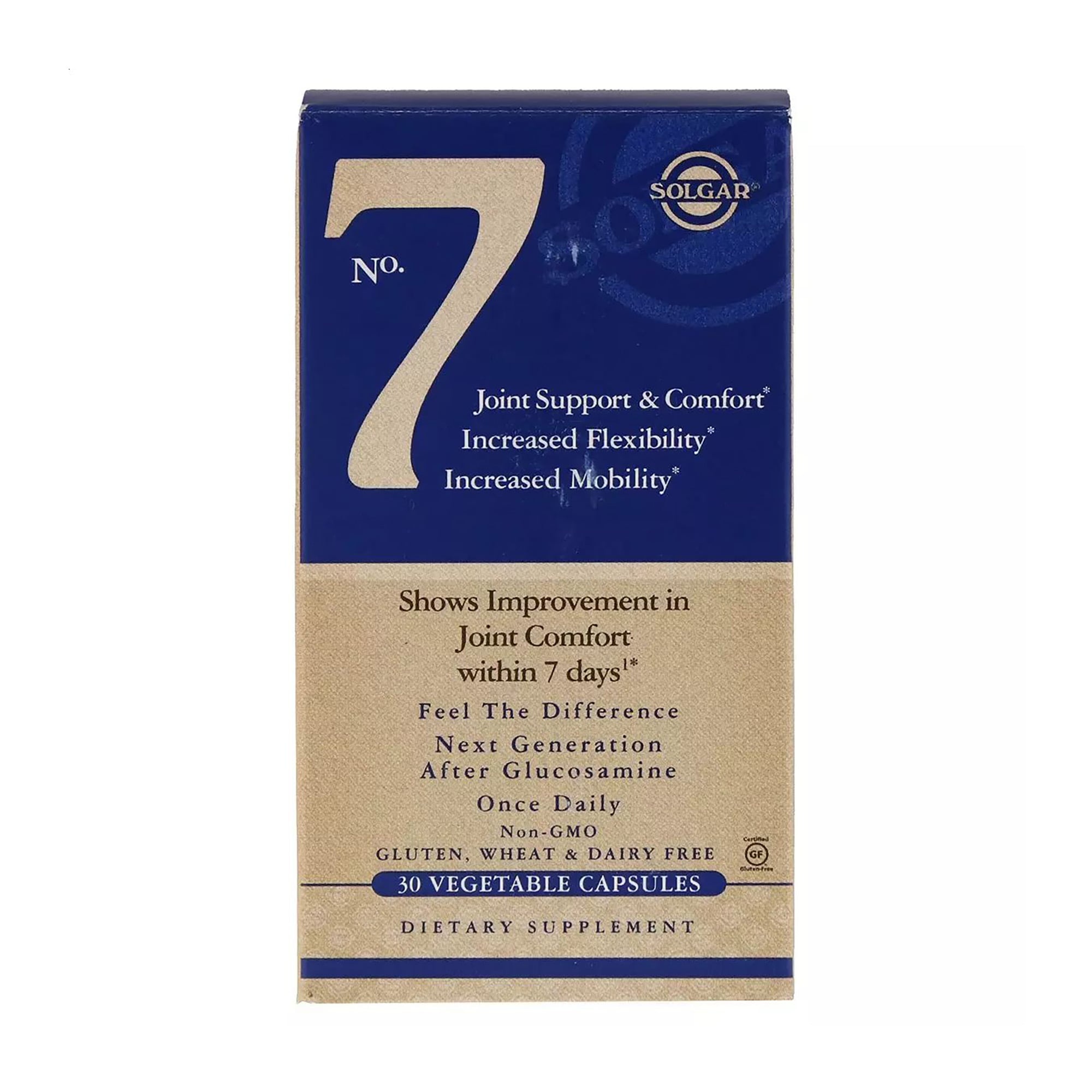 Комплекс комфорт і підтримка суглобів Solgar No.7 Joint Support &amp; Comfort, 30 капсул